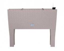 Кашпо PROSPERPLAST Кашпо RATO CASE HIGH DRTC600H-7529U мокко 2пр 30л