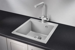 Мойка кухонная GRANULA GR-4651 АЛЮМИНИУМ кварц