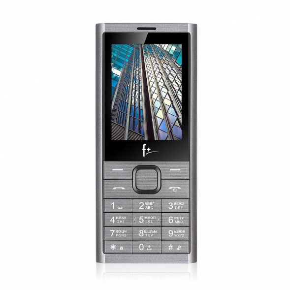 Телефон мобильный F+ B241 Dark Grey
