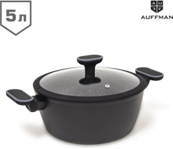 Кастрюля AUFFMAN AM-3101 объем 5л с крышкой 26*11см