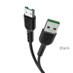 Кабель HOCO (6931474709141) X33 USB (m)-microUSB (m) 1.0м - черный