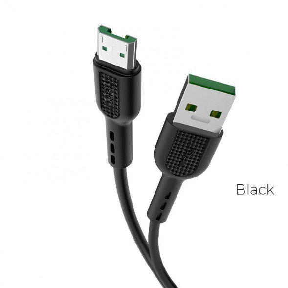 Кабель HOCO (6931474709141) X33 USB (m)-microUSB (m) 1.0м - черный