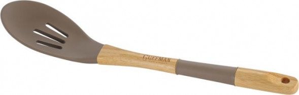 Ложка GUFFMAN M04-109-BR Ложка с прорезями силиконовая, коричневого цвета.