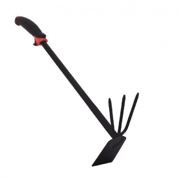 ВИЛКИ, ТЯПКИ, СОВКИ, КОРНЕУДАЛИТЕЛИ, БУРЫ ЕГ RUBBER Мотыга 2 в 1 52 см 30/60