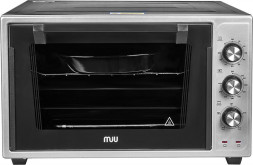 Мини печь MIU 3604 L черно-серая