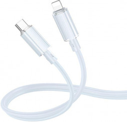 Кабель BOROFONE (6941991116353) BX112 2.4A PD 27W USB-Lightning 8 Pin 1 m синий