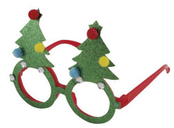 Новогоднее украшение ВОЛШЕБНАЯ СТРАНА Очки "Елка" 7703
