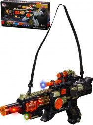 Игрушка NO NAME Автомат Точная цель (свет, звук, 3*AА не в к-те,в кор.) (38,6x20,6x6,3 cм) ( Арт. 2161638)