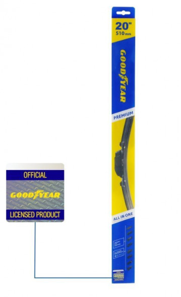 Щетка стеклоочистителя GOODYEAR GY000440 PREMIUM 20&#039;&#039;/51см бескаркасная