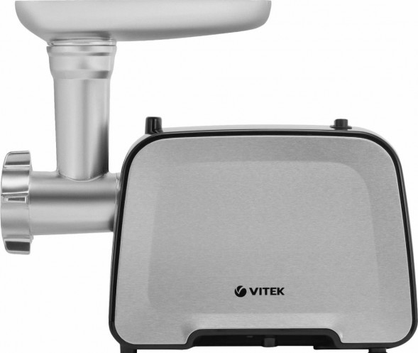 VITEK Мясорубка VT-3646 2000Вт стальной/черный