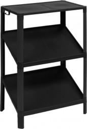 Этажерка для обуви VIOLET VIKEA compact 3-х ярусная (черный) 785337