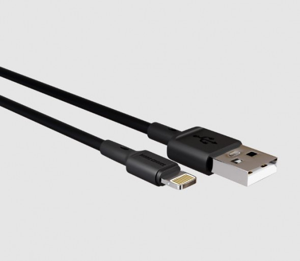 Кабель MORE CHOICE (4627151197524) K14i USB-8 Pin 2A 1.0m черный
