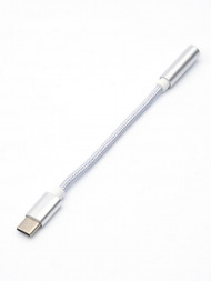Переходник ATCOM (AT2809) Переходник 0.1М Type-C(m)  Jack3,5