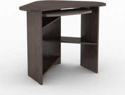 Компьютерный стол BONMEBEL Компьютерный стол КС - 800 (угловой) (полка под клавиатуру заказываются отдельно) венге (1 пак.)
