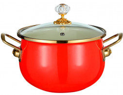 Кастрюля ZEIDAN Z-80118-01 SCARLET 6,5л