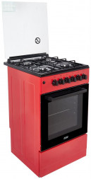 Плита газоэлектрическая MIU 5014 ERP красная (электродуховка)