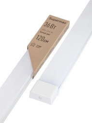 Светильник светодиодный линейный КОСМОС SDPO2-36W4K-OP-IP40 белый