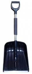 Лопата автомобильная LWI Лопата снеговая автомобильная &quot;Велес&quot; глубокая (черная) 355х460мм LWI-Л20