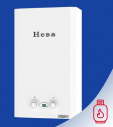 Водонагреватель газовый NEVA 4510Т проточный бытовой сж газ 31107