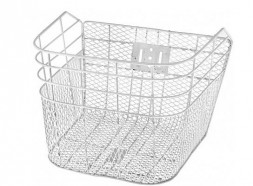 Велокорзина STELS Велокорзина передняя JL-027 для 28", стальная белая для 28" 270045*LU052197