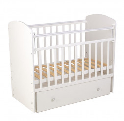Кроватка ФЕЯ Кроватка детская Фея 750, белый (2 кор)