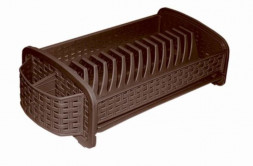 Сушилка для посуды VIOLET РОТАНГ Сушилка для посуды коричневая 270101