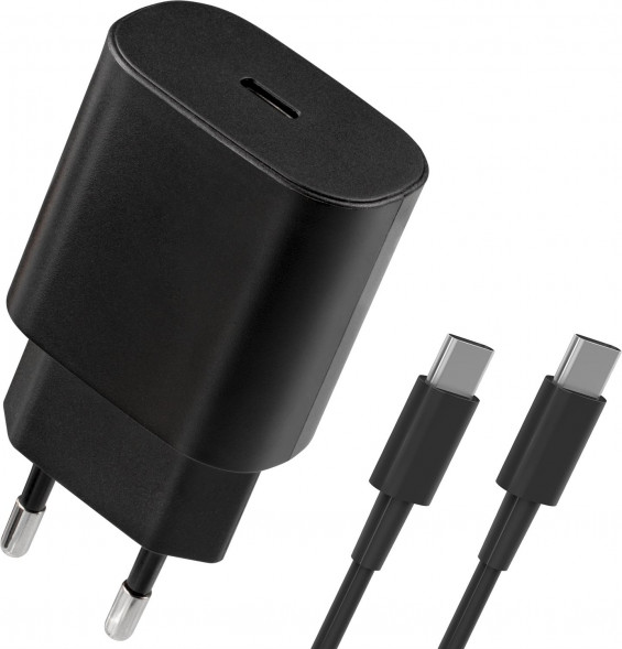 СЗУ DEFENDER (83225) UPA-125 25W,USB C,кабель Type-C,черный