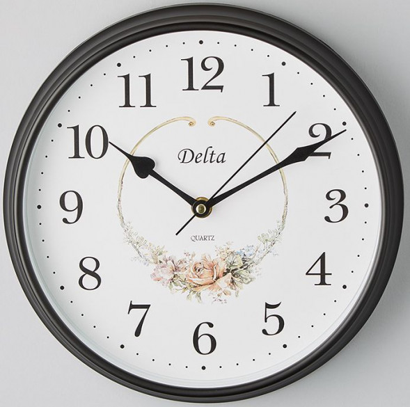 Часы настенные DELTA DT7-0002 Часы настенные 26*26*5см