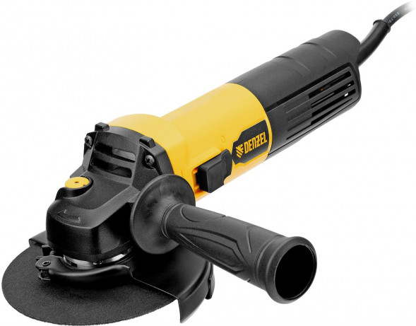 Углошлифовальная машина DENZEL Машина шлифовальная угловая AGL125-900, 900 Вт, 125мм, 11000 об/мин// DENZEL Машина шлифовальная угловая AGL125-900, 900 Вт, 125мм, 11000 об/мин//