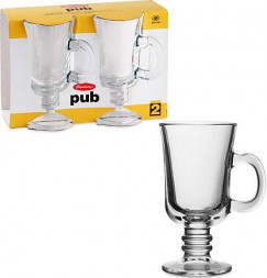Набор кружек (2шт.) &quot;Паб&quot; 55341 (0,215л) без дек. 1/12шт. PASABAHCE 55341BT