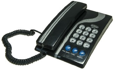 Телефон проводной ВЕКТОР 313/03 DARK GREY