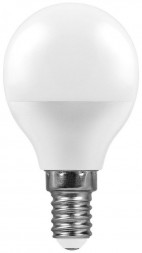 Лампа светодиодная ECOLA Light globe TG4V41ELY 4,1W G45 E14 4000K шар 82x45 (10)