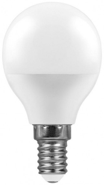 Лампа светодиодная ECOLA Light globe TG4V41ELY 4,1W G45 E14 4000K шар 82x45 (10)