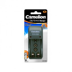 Элементы питания CAMELION (8181) BC-1001A TITANIUM (BC-1001A, ЗУ для 2хAA, AAA или 1X9V, 200мА, складная вилка, таймер )