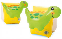 Нарукавники для плавания INTEX Нарукавники динозаврик, 3-6 лет, 23х20см, 56664 062-003