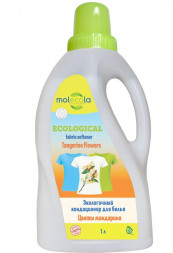 Кондиционер для белья MOLECOLA Кондиционер для белья Цветы мандарина экологичный 1000 мл, 70457