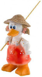 PARK Фигурка садовая Уточка рыбачка Н-22см (169345)