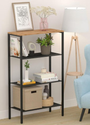 Стеллаж ЗМИ Стеллаж &quot;ТОРОНТО 24&quot; (TORONTO 24 Shelf rack) черный СТТ24 Ч