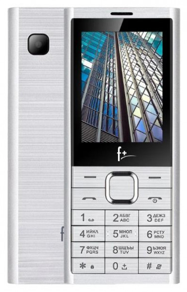 Телефон мобильный F+ B241 Silver