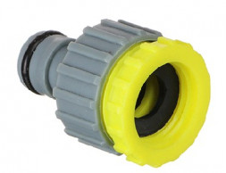 Соединители (коннекторы, муфты) INBLOOM Штуцер резьбовой для крана с внешней резьбой, с переходником d1/2" -3/4" 160-023