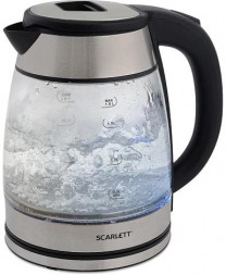 Чайник SCARLETT SC-EK27G40 1800Вт, 1.8 Л (сталь) (уценка Коновалов)