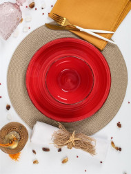 Салатник DOMENIK Салатник SCARLET 14см DMD004