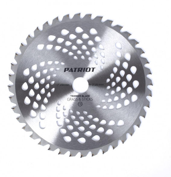 Нож PATRIOT 809115226 Нож смен. для садовых триммеров TBS-40 Promo L=230мм