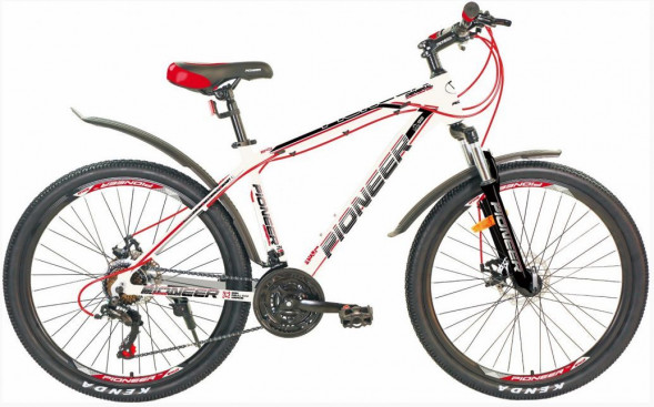 Велосипед PIONEER GENERAL 26&quot; AL/17&quot; black-mint-red