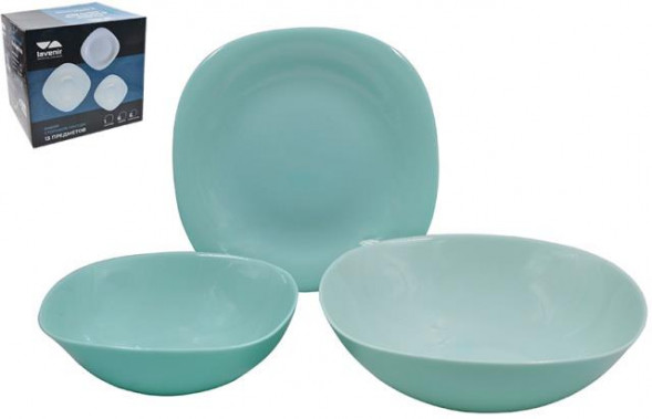 Столовый набор LAVENIR 13PCS SQ GREEN (107102)