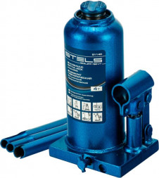 Домкрат STELS Домкрат гидравлический бутылочный телескопический, 4 т, h подъема 190-480 мм 51140