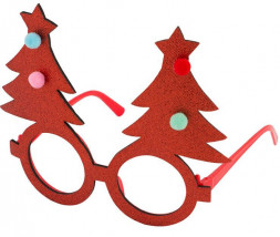 Новогоднее украшение ВОЛШЕБНАЯ СТРАНА Очки "Елочка" 7723