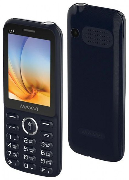 Телефон мобильный MAXVI K18 Blue