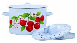 Мантоварка ЛЫСЬВА 2220/4 две сетки эм. 7,0л с рис.