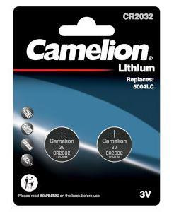 Бабатейка CAMELION (15246) CR2032 BL-2 литиевая